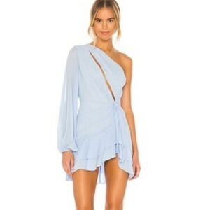 Michael Costello Dress Size S Baby Blue NWT